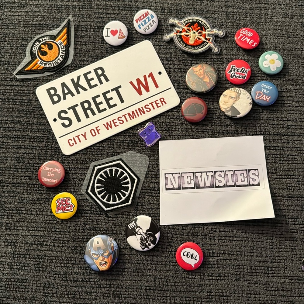Newsies sticker and more…